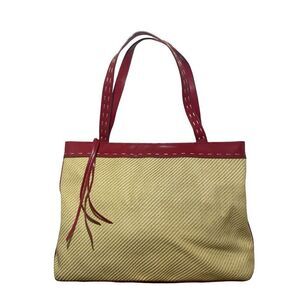 Valerie Stevens Straw Tote